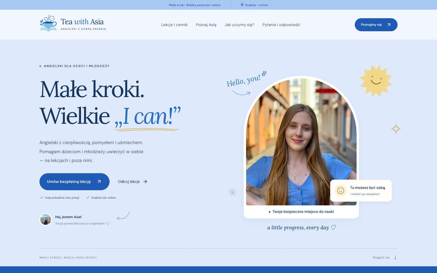 Tea with Asia - osobista marka, dobry początek nauki